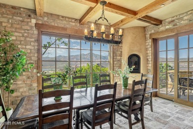 Perched above the Jordanelle Reservoir with sweeping views of on Talisker Club At Tuhaye in Utah - for sale on GolfHomes.com, golf home, golf lot