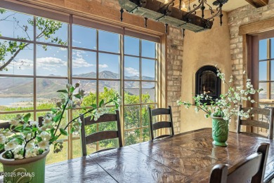Perched above the Jordanelle Reservoir with sweeping views of on Talisker Club At Tuhaye in Utah - for sale on GolfHomes.com, golf home, golf lot