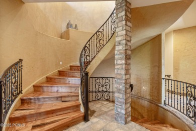 Perched above the Jordanelle Reservoir with sweeping views of on Talisker Club At Tuhaye in Utah - for sale on GolfHomes.com, golf home, golf lot