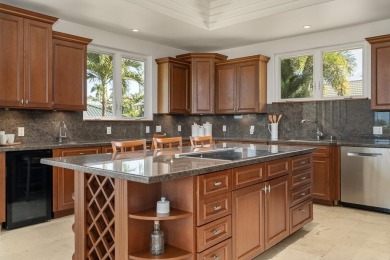 Enter this elegant Wailea Golf Vistas home through the bespoke on Wailea Golf Club in Hawaii - for sale on GolfHomes.com, golf home, golf lot