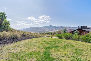 Perched above the Jordanelle Reservoir with sweeping views of on Talisker Club At Tuhaye in Utah - for sale on GolfHomes.com, golf home, golf lot