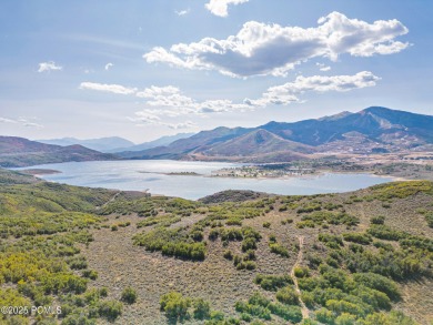 Perched above the Jordanelle Reservoir with sweeping views of on Talisker Club At Tuhaye in Utah - for sale on GolfHomes.com, golf home, golf lot