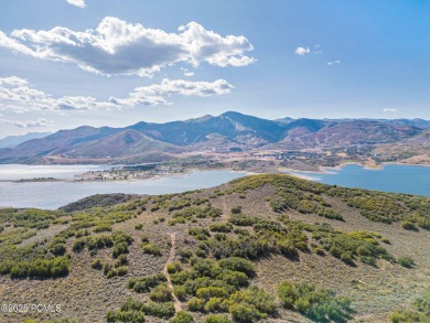 Perched above the Jordanelle Reservoir with sweeping views of on Talisker Club At Tuhaye in Utah - for sale on GolfHomes.com, golf home, golf lot