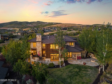 Perched above the Jordanelle Reservoir with sweeping views of on Talisker Club At Tuhaye in Utah - for sale on GolfHomes.com, golf home, golf lot