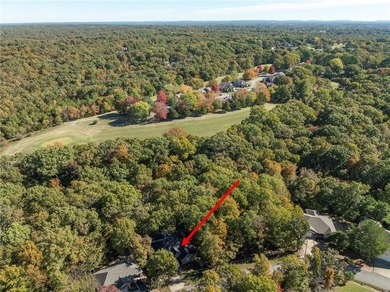 Exceptional location! This charming home backs up to Rago Trail on Bella Vista - Metfield Golf Complex and Country Club in Arkansas - for sale on GolfHomes.com, golf home, golf lot