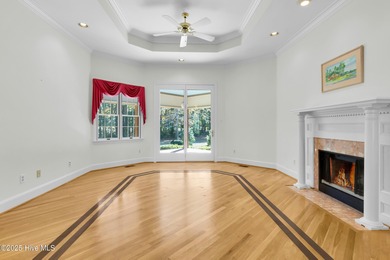 Discover timeless elegance in this custom brick home nestled in on Emerald Golf Club in North Carolina - for sale on GolfHomes.com, golf home, golf lot