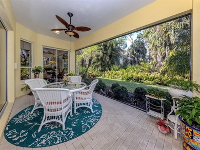 Exceptional courtyard home providing a refined blend of comfort on The Venice Golf and Country Club in Florida - for sale on GolfHomes.com, golf home, golf lot