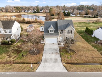 Beautiful 4-bed, 2.5 bath home built in 2000 perfectly on Eagle Creek Golf Club and Grill in North Carolina - for sale on GolfHomes.com, golf home, golf lot