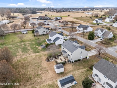 Beautiful 4-bed, 2.5 bath home built in 2000 perfectly on Eagle Creek Golf Club and Grill in North Carolina - for sale on GolfHomes.com, golf home, golf lot