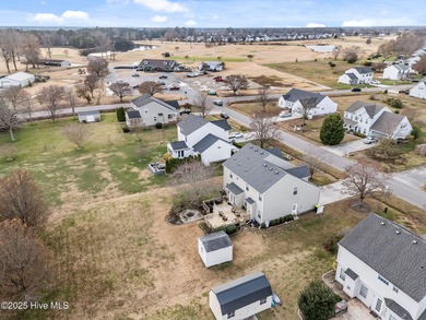 Beautiful 4-bed, 2.5 bath home built in 2000 perfectly on Eagle Creek Golf Club and Grill in North Carolina - for sale on GolfHomes.com, golf home, golf lot