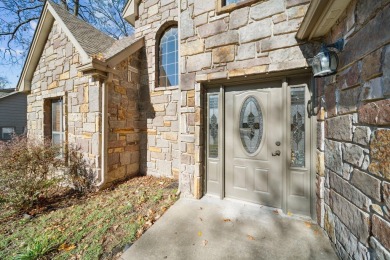 This beautiful stone home sits on the 18th Fairway in The Coves on The Coves Golf Course in Oklahoma - for sale on GolfHomes.com, golf home, golf lot