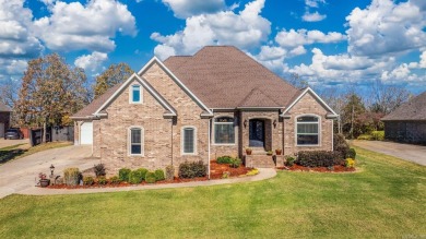 Fall in love with this freshly painted, custom-built home with on Greystone Country Club in Arkansas - for sale on GolfHomes.com, golf home, golf lot