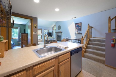 Nestled in a serene setting with tree-lined backdrop, this on Eagle Ridge Inn and Resort in Illinois - for sale on GolfHomes.com, golf home, golf lot
