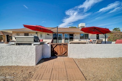 This beautifully upgraded single-story home offers 2 bedrooms, 1 on Stardust Golf Course in Arizona - for sale on GolfHomes.com, golf home, golf lot