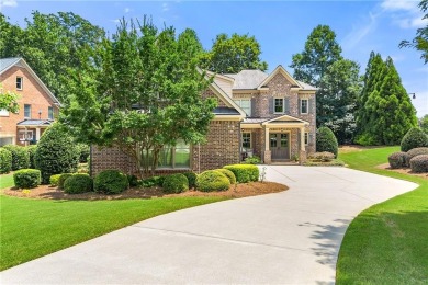 Introducing a truly stunning four-sides brick estate in the on Marietta Country Club in Georgia - for sale on GolfHomes.com, golf home, golf lot