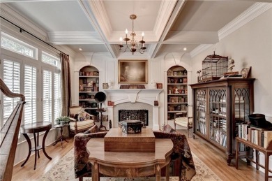 Presenting a traditional cedar shake Hamptons style home on St. Ives Golf and Country Club in Georgia - for sale on GolfHomes.com, golf home, golf lot