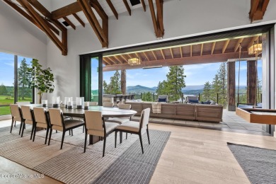 Welcome to this modern lakeview retreat, where thoughtful design on Gozzer Ranch Golf and Lake Club in Idaho - for sale on GolfHomes.com, golf home, golf lot