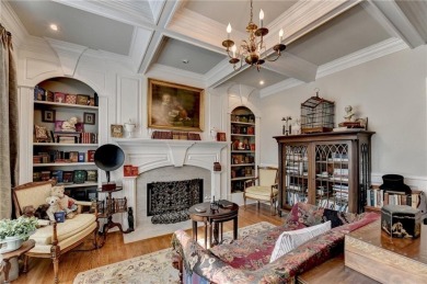 Presenting a traditional cedar shake Hamptons style home on St. Ives Golf and Country Club in Georgia - for sale on GolfHomes.com, golf home, golf lot