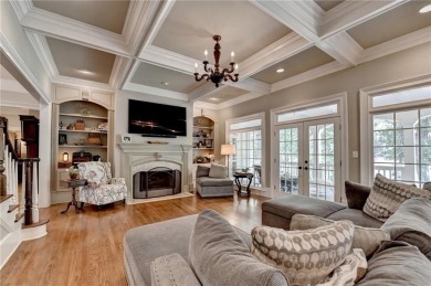 Presenting a traditional cedar shake Hamptons style home on St. Ives Golf and Country Club in Georgia - for sale on GolfHomes.com, golf home, golf lot