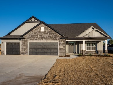 Introducing the Saint Francis model by Majestic Homes, a on Tippecanoe Country Club in Indiana - for sale on GolfHomes.com, golf home, golf lot