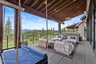 Welcome to this modern lakeview retreat, where thoughtful design on Gozzer Ranch Golf and Lake Club in Idaho - for sale on GolfHomes.com, golf home, golf lot