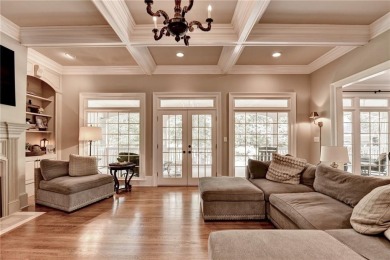 Presenting a traditional cedar shake Hamptons style home on St. Ives Golf and Country Club in Georgia - for sale on GolfHomes.com, golf home, golf lot
