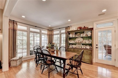 Presenting a traditional cedar shake Hamptons style home on St. Ives Golf and Country Club in Georgia - for sale on GolfHomes.com, golf home, golf lot