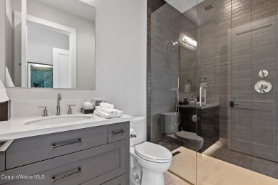Welcome to this modern lakeview retreat, where thoughtful design on Gozzer Ranch Golf and Lake Club in Idaho - for sale on GolfHomes.com, golf home, golf lot
