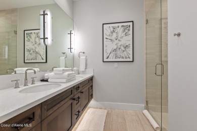Welcome to this modern lakeview retreat, where thoughtful design on Gozzer Ranch Golf and Lake Club in Idaho - for sale on GolfHomes.com, golf home, golf lot