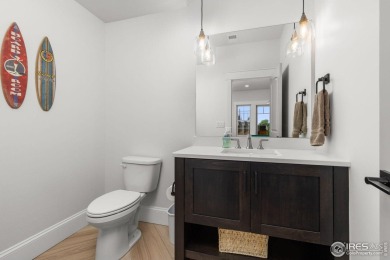 Step into this elegant home nestled in the prestigious Sanctuary on Highland Meadows Golf Course in Colorado - for sale on GolfHomes.com, golf home, golf lot