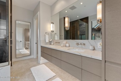 Welcome to this modern lakeview retreat, where thoughtful design on Gozzer Ranch Golf and Lake Club in Idaho - for sale on GolfHomes.com, golf home, golf lot