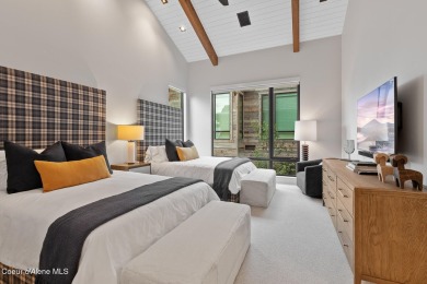 Welcome to this modern lakeview retreat, where thoughtful design on Gozzer Ranch Golf and Lake Club in Idaho - for sale on GolfHomes.com, golf home, golf lot