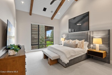 Welcome to this modern lakeview retreat, where thoughtful design on Gozzer Ranch Golf and Lake Club in Idaho - for sale on GolfHomes.com, golf home, golf lot