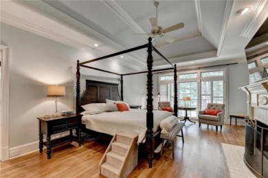 Presenting a traditional cedar shake Hamptons style home on St. Ives Golf and Country Club in Georgia - for sale on GolfHomes.com, golf home, golf lot