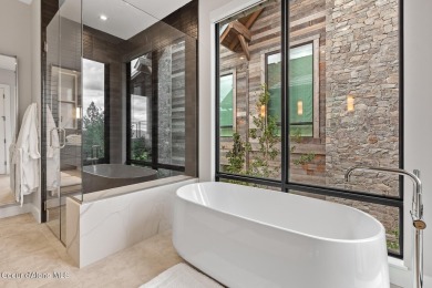 Welcome to this modern lakeview retreat, where thoughtful design on Gozzer Ranch Golf and Lake Club in Idaho - for sale on GolfHomes.com, golf home, golf lot