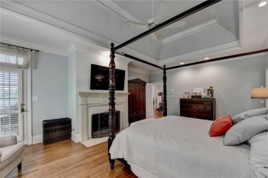 Presenting a traditional cedar shake Hamptons style home on St. Ives Golf and Country Club in Georgia - for sale on GolfHomes.com, golf home, golf lot