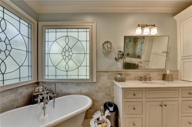 Presenting a traditional cedar shake Hamptons style home on St. Ives Golf and Country Club in Georgia - for sale on GolfHomes.com, golf home, golf lot