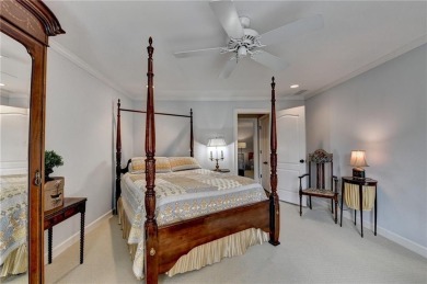 Presenting a traditional cedar shake Hamptons style home on St. Ives Golf and Country Club in Georgia - for sale on GolfHomes.com, golf home, golf lot