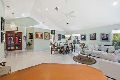 Beautifully maintained 3-bedroom, 2.5-bath single-family home in on Indian Spring Golf and Country Club in Florida - for sale on GolfHomes.com, golf home, golf lot