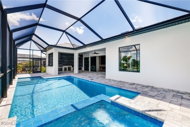 LUXURY BRAND NEW (NEVER LIVED IN) 2025 GULF ACCESS POOL HOME on Burnt Store Golf Club in Florida - for sale on GolfHomes.com, golf home, golf lot