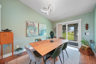 Constructed in 2021, this MODERN-STYLE residence in Rotonda West on Rotonda Golf and Country Club The Palms Course in Florida - for sale on GolfHomes.com, golf home, golf lot