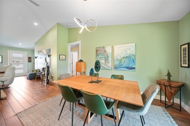 Constructed in 2021, this MODERN-STYLE residence in Rotonda West on Rotonda Golf and Country Club The Palms Course in Florida - for sale on GolfHomes.com, golf home, golf lot