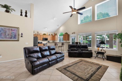 Stunning Gilbert Golf Community Home with Resort-Style Backyard on Superstition Springs Golf Club in Arizona - for sale on GolfHomes.com, golf home, golf lot