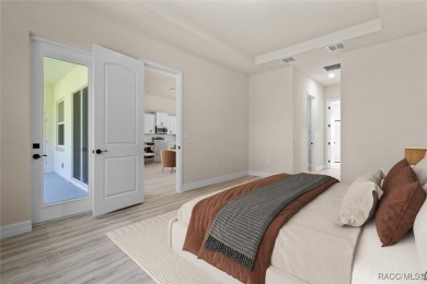 This home offers modern elegance and the tranquility of golf on Southern Woods Golf Club in Florida - for sale on GolfHomes.com, golf home, golf lot