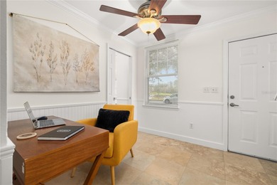 Wake up to peaceful golf course and water views in this on Celebration Golf Club in Florida - for sale on GolfHomes.com, golf home, golf lot