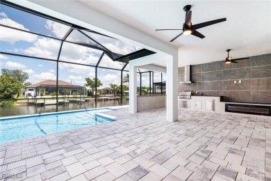 LUXURY BRAND NEW (NEVER LIVED IN) 2025 GULF ACCESS POOL HOME on Burnt Store Golf Club in Florida - for sale on GolfHomes.com, golf home, golf lot