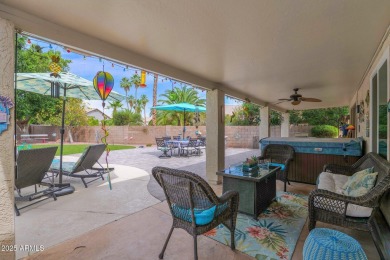 Stunning Gilbert Golf Community Home with Resort-Style Backyard on Superstition Springs Golf Club in Arizona - for sale on GolfHomes.com, golf home, golf lot