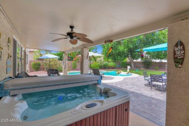 Stunning Gilbert Golf Community Home with Resort-Style Backyard on Superstition Springs Golf Club in Arizona - for sale on GolfHomes.com, golf home, golf lot