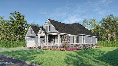 Welcome to your ideal coastal retreat! This beautiful 1.5 story on Crow Creek Golf Club in North Carolina - for sale on GolfHomes.com, golf home, golf lot