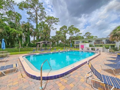 Step into this delightful one-bedroom second-floor condo, where on Daytona Beach Golf Club in Florida - for sale on GolfHomes.com, golf home, golf lot